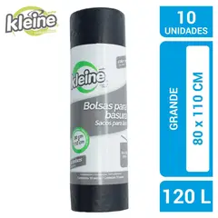 KLEINE WOLKE - Bolsas de Basura 80x110 cm 120 Litros 10 unidades