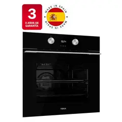 TEKA - Horno Eléctrico Empotrado 71 Litros Negro HLB-8300 FBK