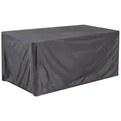 JUST HOME COLLECTION - Cobertor para Mesa L Rectangular 165x105x80 cm Poliéster Gris