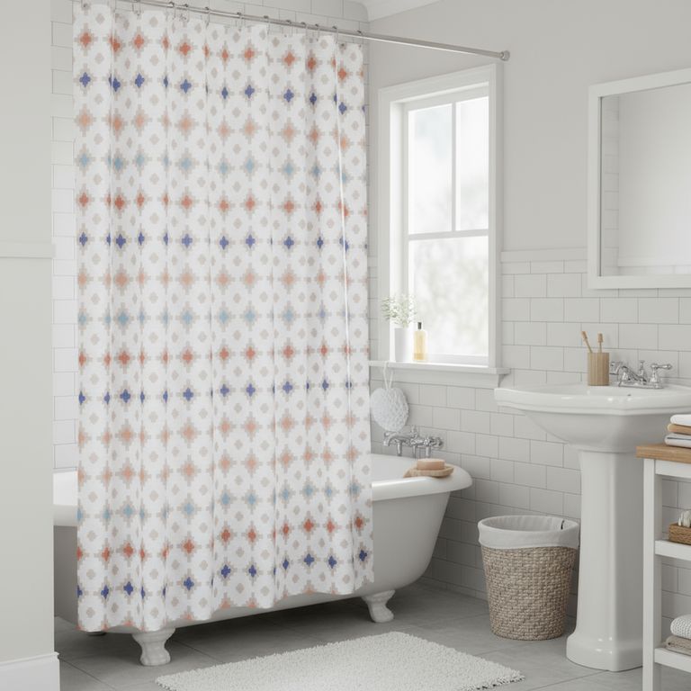 Cortina de baño East 180x180 cm