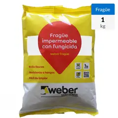 WEBER - Fragüe Gris plata 1 kg
