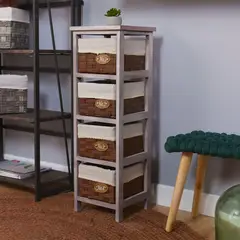 JUST HOME COLLECTION - Gabinete 25x77x25 cm 48.1 l Natural