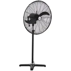 WURDEN - Ventilador de pedestal industrial 26" negro