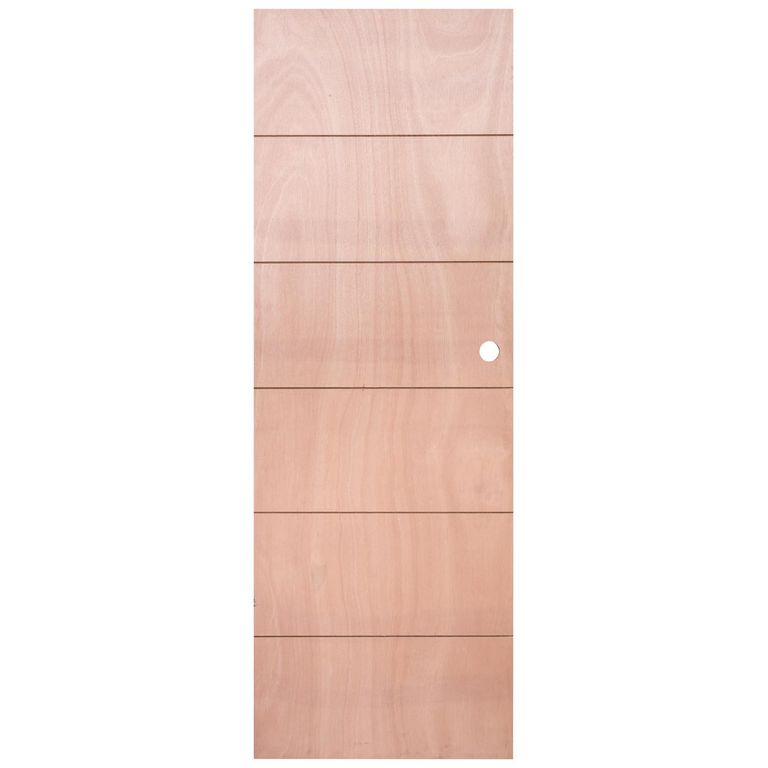 Puerta Terciado Huilo con Perforación