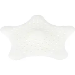 UMBRA - Saca pelos para ducha Star blanco