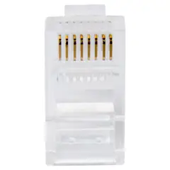 DAIRU - Pack De 4 Conectores Rj45 Para Cableado Red