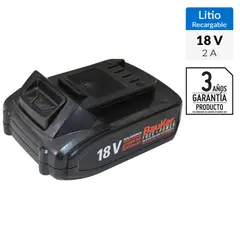 BAUKER - Batería recargable 18V 2,0 Ah