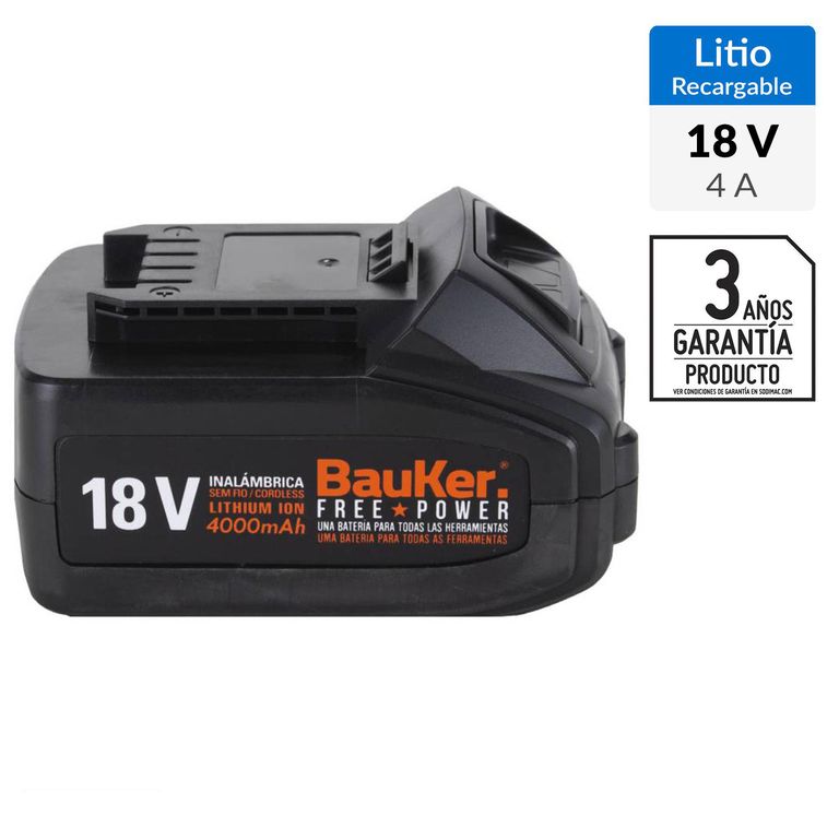 Batería recargable 18V 4,0 Ah