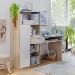 TVILUM - Escritorio + estante function plus ak 162,8x60,4x155,4 cm