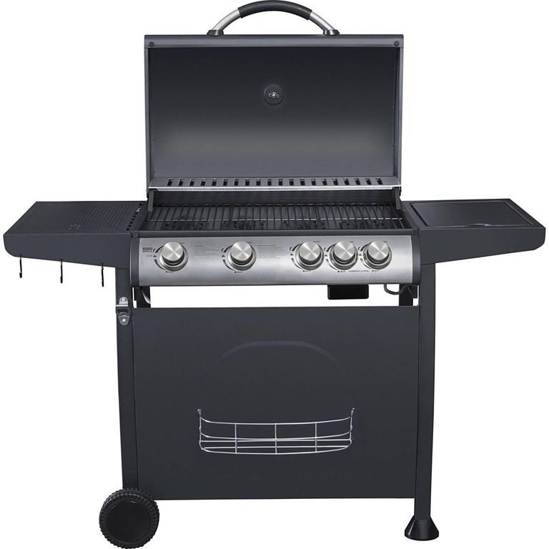 BBQ GRILL Parrilla a Gas Indiana 4 Quemadores 1 Quemador Lateral