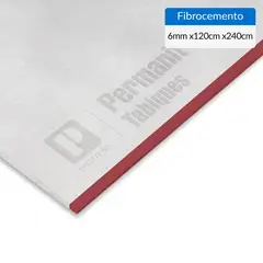 PIZARREÑO CEDRAL - Plancha Fibrocemento Permanit 6 mm 120x240 cm Gris