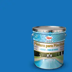 SIPA - Pintura para piscina mate 4 gl azul