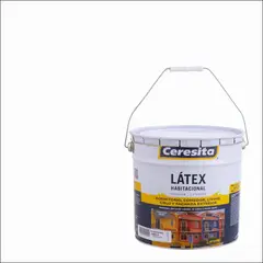CERESITA - Pintura Látex Habitacional Mate 4 galón(es) Blanco