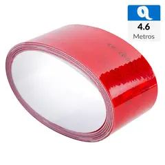 3M - Cinta reflectante 4,6 m rojo
