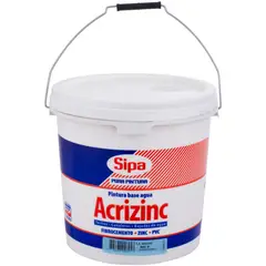 SIPA - Esmalte al agua Acrizinc base W 4 gl