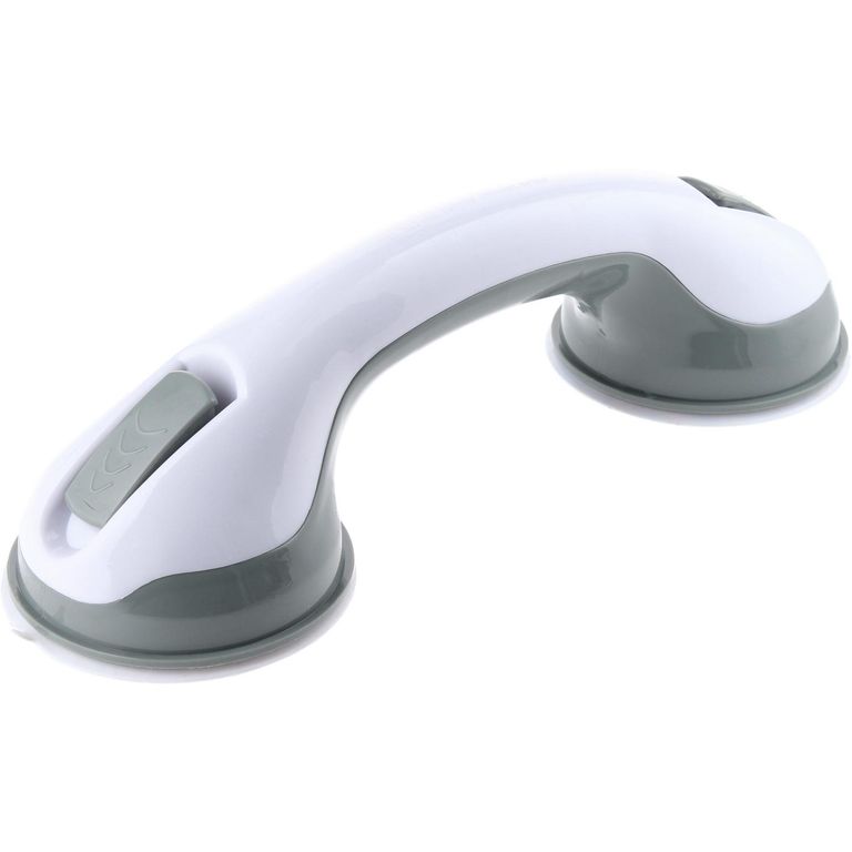 Barra de seguridad para baño con succión 29,5 cm blanco