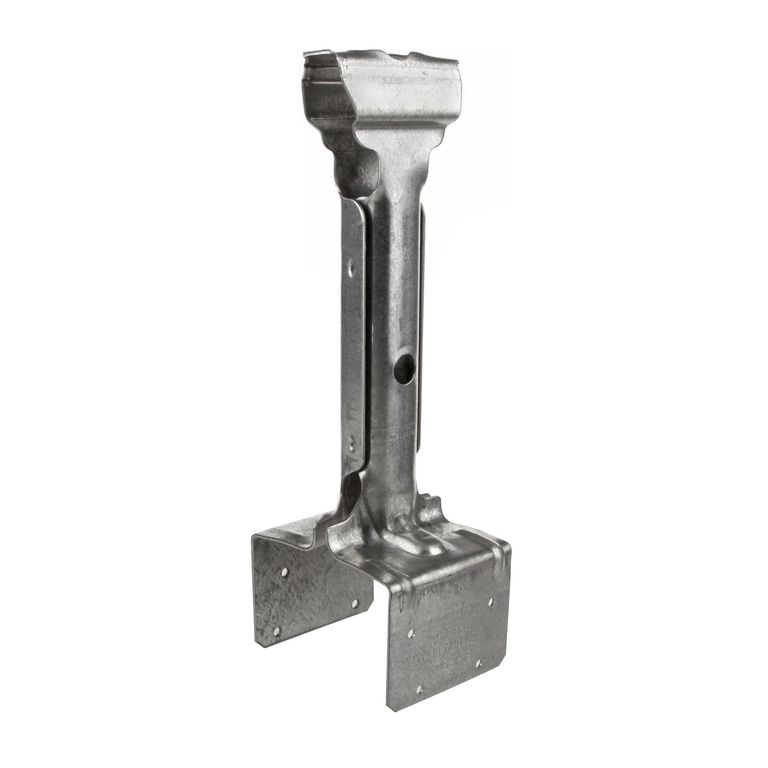 Base elevada para poste 4x4"