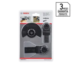 BOSCH - Set de accesorios multifunción 3 piezas