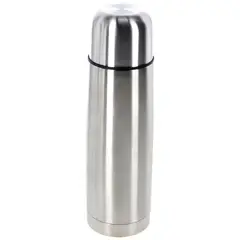 JUST HOME COLLECTION - Termo Agua Caliente 500 ml Acero Inoxidable Gris
