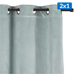 JUST HOME COLLECTION - Cortina Tela 135x220 cm Velvet