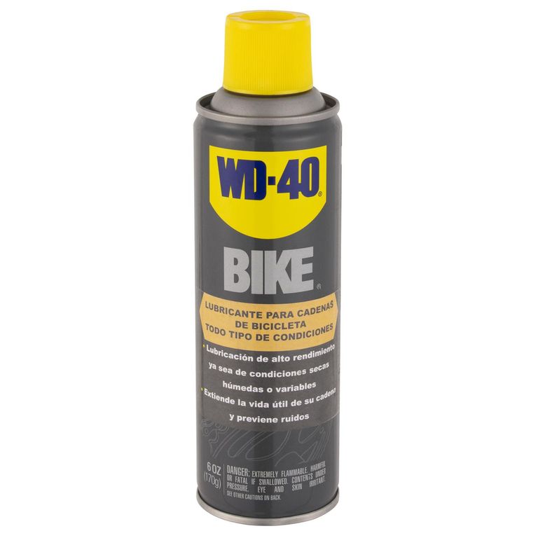 Lubricante Spray Wd-40 para Cadenas Bicicleta y Motocicleta 200 ml