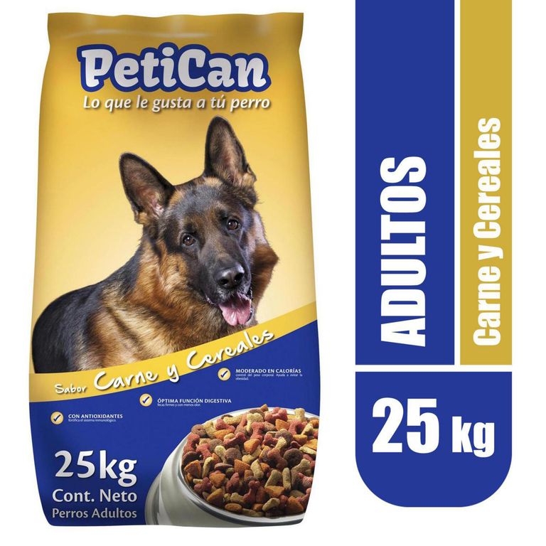Alimento para Perro Adulto Carne cereales 25 kg a $24.990
