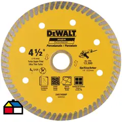 DEWALT - Disco de diamante 4 1/2" acero