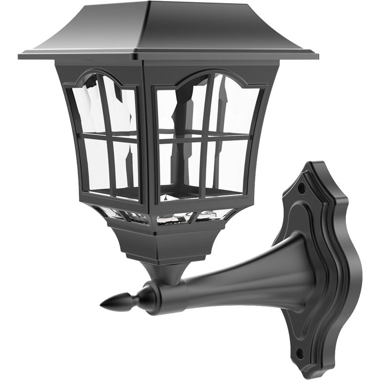 Farol de Muro Solar Led 1 IP 65 0 lm Luz Cálida