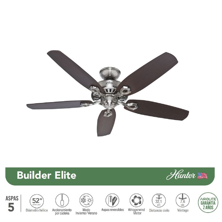 Ventilador de techo Builder´S Elite