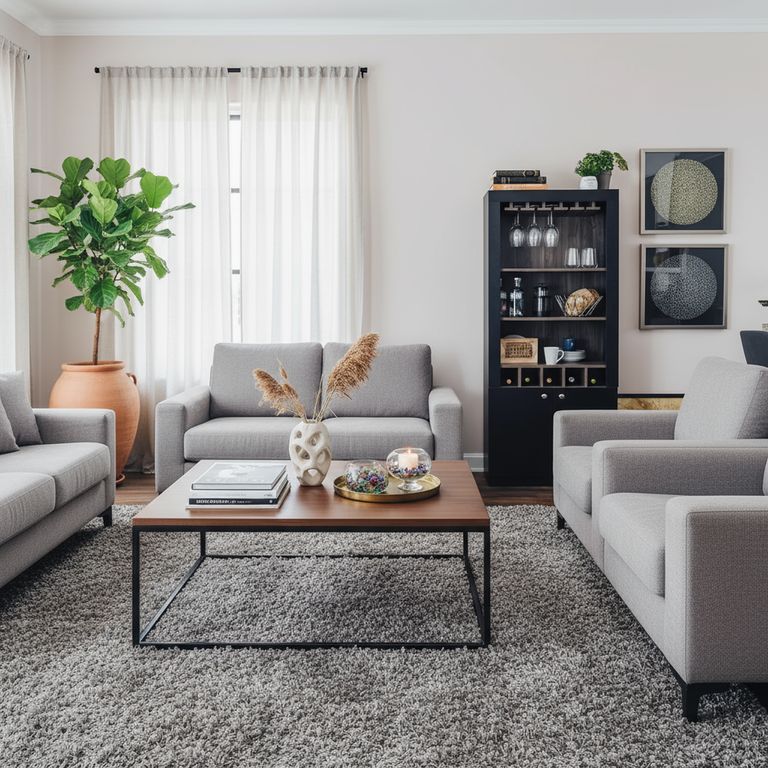 Bar Bellagio 75x175x36.5 cm Siena/Wengue