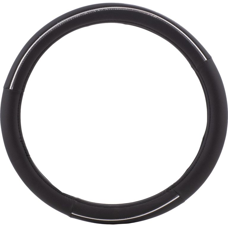 Cubrevolante PVC 38 cm Negro