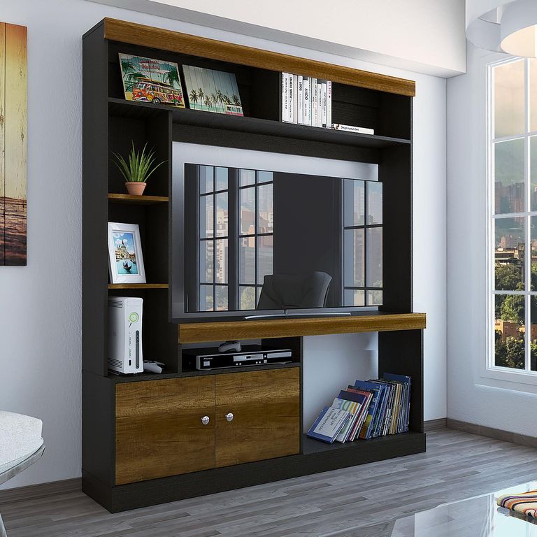 Panel Rack TV 55'' Classic 180.6x180x30.6 cm