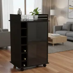 TUHOME - Bar Dukat 55x89x42 cm Wengué