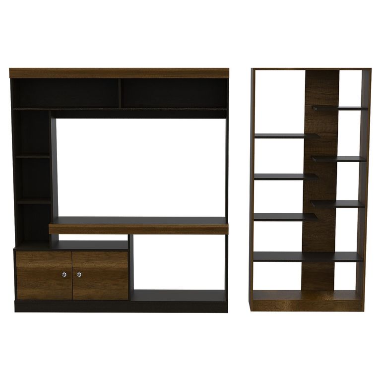 Combo De Estante Para Tv 55" + Biblioteca