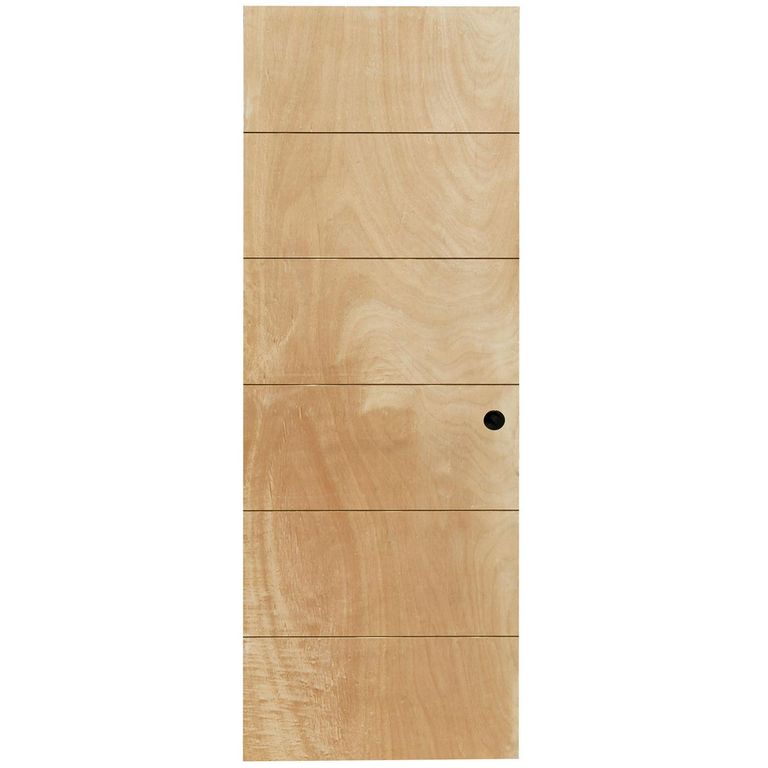 Puerta Terciado Huilo con Perforación
