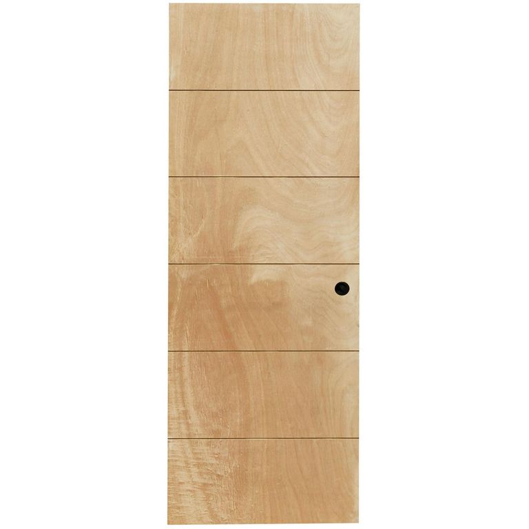 Puerta Terciado Huilo con Perforación
