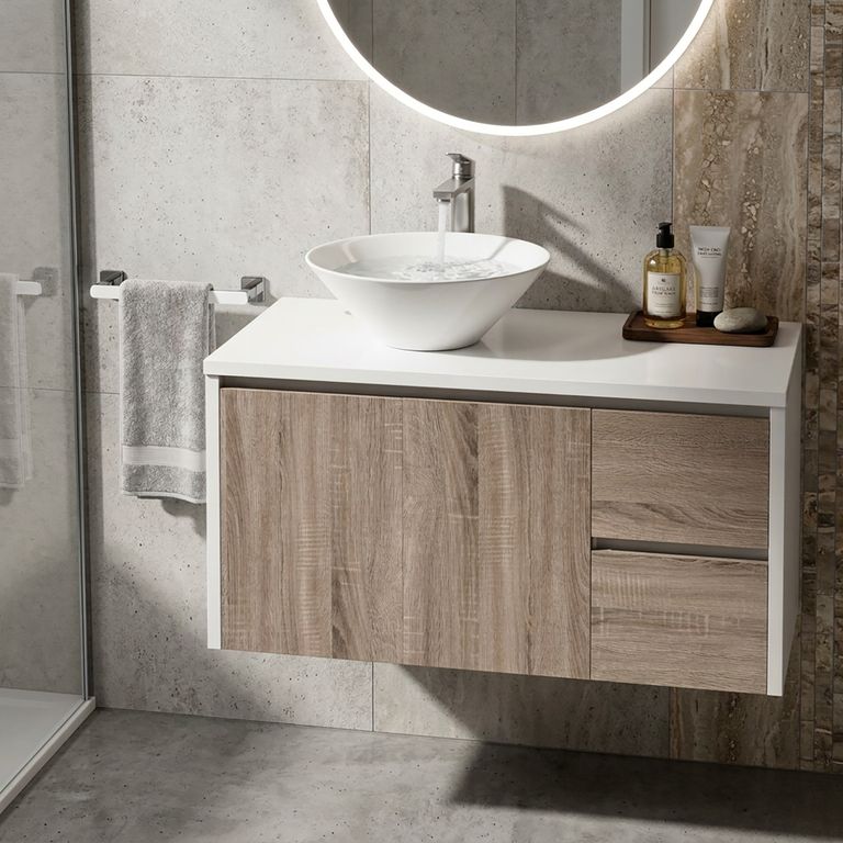 Vanitorio Lagoa 100x50x46 cm blanco