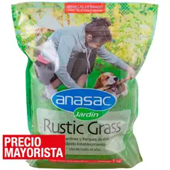 ANASAC - Semilla de Pasto Rustic Grass 1 kg