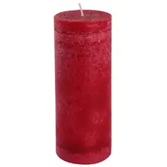 JUST HOME COLLECTION - Vela pilar frutilla 20x7 cm rojo
