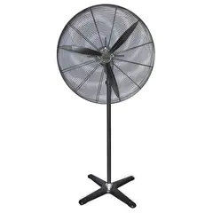 KENDAL - Ventilador de pedestal industrial 30" negro