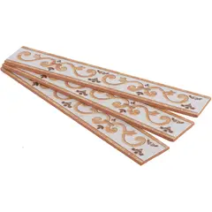 CORDILLERA - Listel Niza beige 5,7x35 cm
