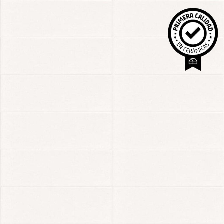 Cerámica 20x19.5 cm Brillo Blanco 1 m2