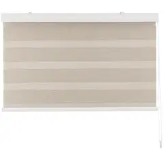 JUST HOME COLLECTION - Cortina Roller Dúo Black Out Beige