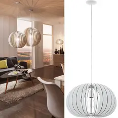 EGLO - Lámpara colgante Cossano 150 cm 60 W E27