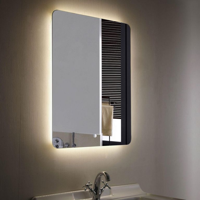 Espejo Los Angeles con luz led touch 60X80 cm