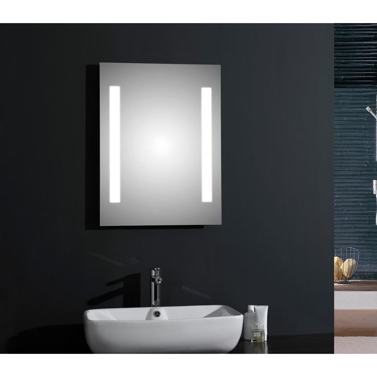 Espejo Paris con luz led y desemp 50X70 cm