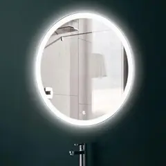SENSI DACQUA - Espejo Nice redondo con luz led 59 cm