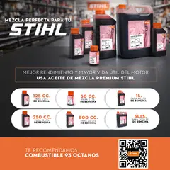 STIHL - Aceite motor 2 tiempos - 1L