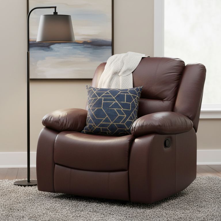 Bergere 1 cuerpo Valencia 101x105x95 cm Café