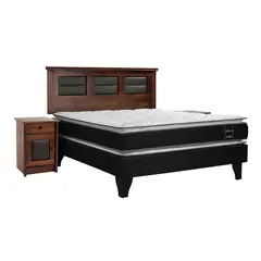 CELTA - Cama Europea Terapeutic 2 Plazas Bn + Muebles
